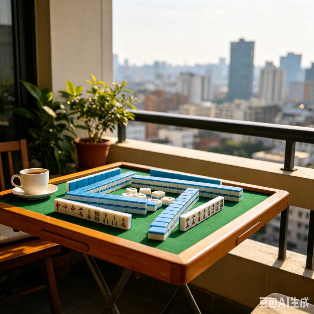 lightweight mahjong tile set