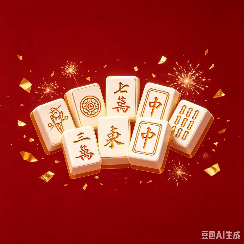 unique color mahjong tiles design